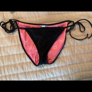Black Tie Bikini Bottoms Victoria’s Secret Sz Med